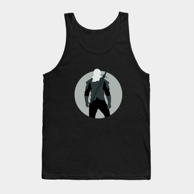 Geralt of Rivia Tank Top by honeydesigns